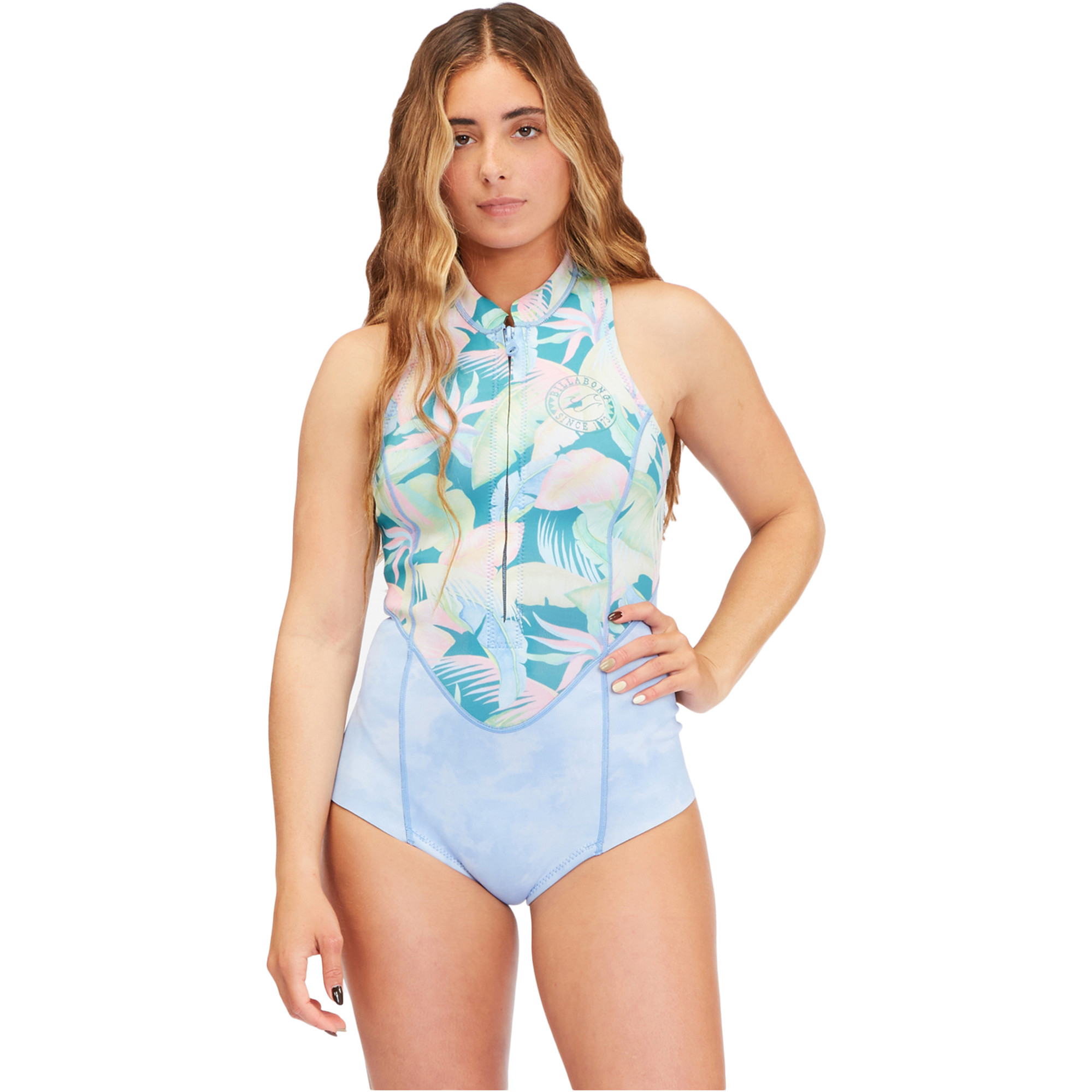 2022 Billabong Womens Salty Dayz 1mm Sleeveless Shorty Wetsuit F41F14